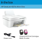 HP DeskJet 4227e Wireless All-in-One Color Inkjet Printer, Best-for-Home - Image 5