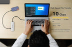 EZQuest USB C Hub Docking Station 7 in 1 - Image 9