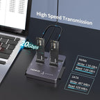 AOKO M.2 NVMe SSD Cloner, Dual-Bay 4-in-1 Hard Drive Duplicator/Reader - Image 5