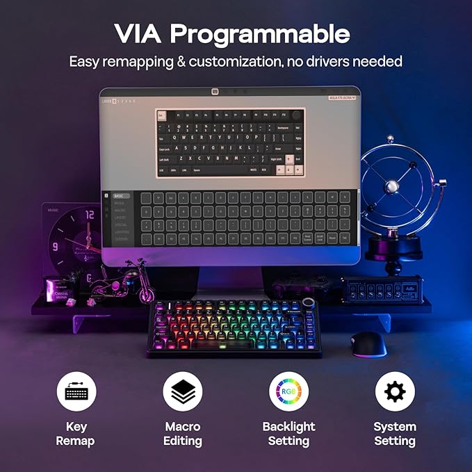 EPOMAKER x Aula F75 Ultra Wireless Gaming Keyboard - Image 8