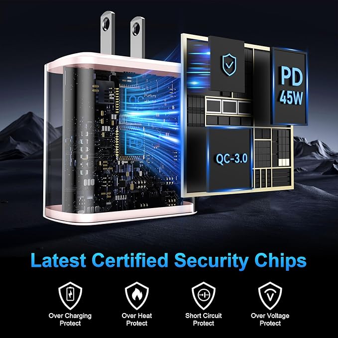 45W USB C Super Fast Charger Type C Charger Fast Charging Android Phone Charger - Image 4