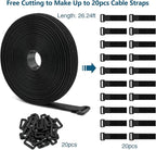 26ft Cut-to-Length Cable Straps 1in Wide - Image 2