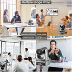 10X PTZ Conference Webcam with 3G-SDI/HDMI/USB Output, 1080P PTZ Live Streaming - Image 6