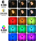 ULANZI VL49 RGB Video Lights, LED Camera Light 360° Full Color Portable - Image 3