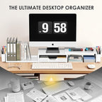 OPNICE Desk Organizers and Accessories, Dual Monitor Stand Riser - Image 5