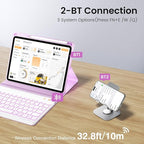 BLUTLOTUS Keyboard Case for iPad 9th/8th/7th Generation 10.2 inch 2021/2020/2019 - Image 8
