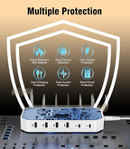 95W Fast Charging Station for Multiple Devices【UL & FCC Certified Safer - Image 9