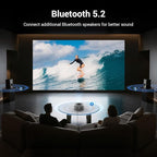 HAPPRUN 1500 ANSI Lumens Outdoor Projector - Image 5