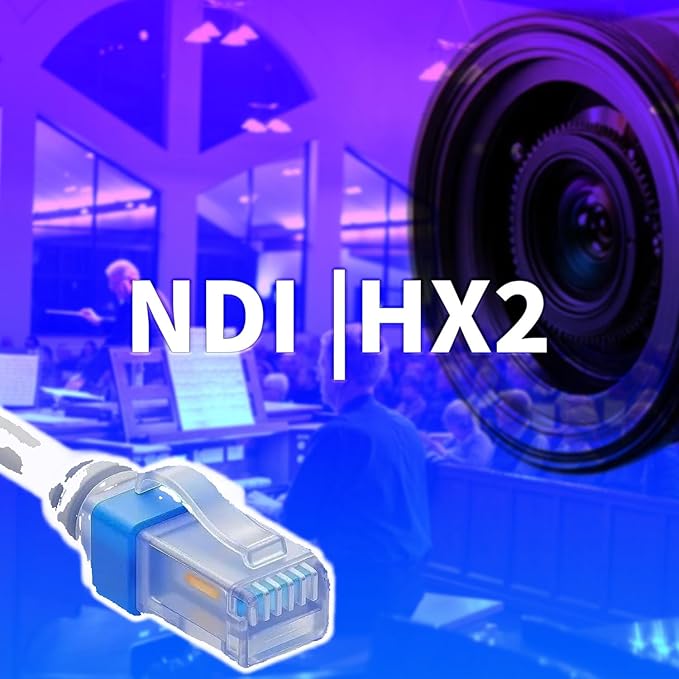 4K NDI PTZ Camera with AI Auto Tracking 21X Optical Zoom HDMI/SDI/USB 3.0/PoE/IP - Image 4