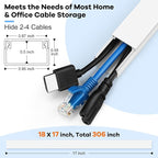 306in Cord Hider Kit, Cord Covers - Image 2