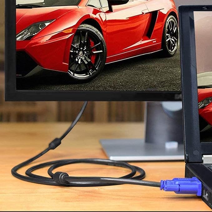 PASOW VGA to VGA Monitor Cable HD15 Male to Male - Image 7