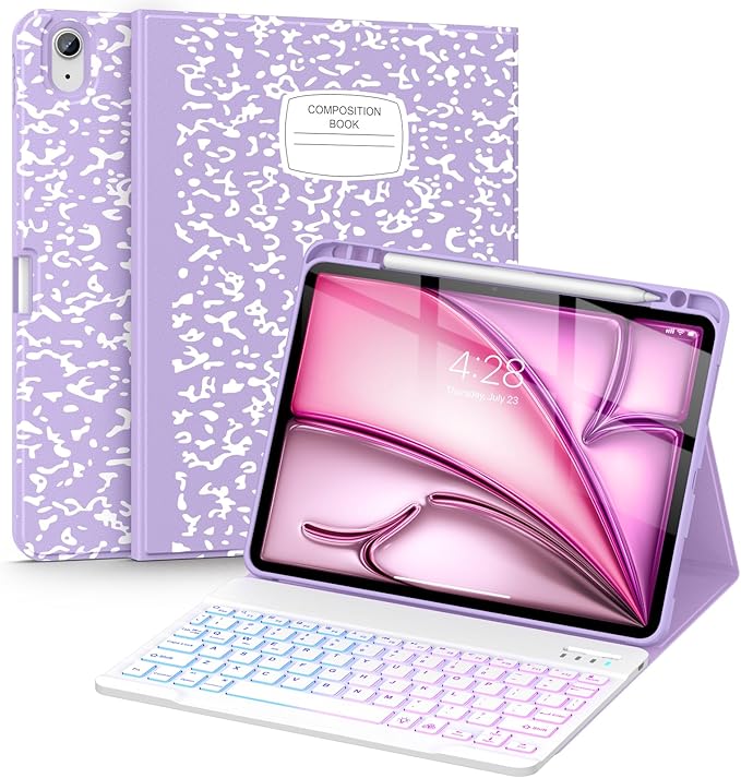 Supveco Keyboard Case for iPad Air 11 Inch, iPad Air 5th/4th Generation by Supveco