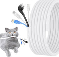 Cord Protectors from Pets No Chew, 1/2 inch 10ft Wire Protector Cord Covers by Wengus