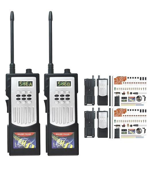 Soldering Practice Kit DIY Walkie-Talkie Interactive Game Plug-in Circuit Kit by Yidab