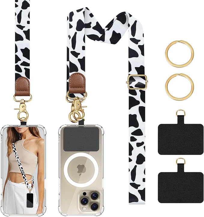 TiMOVO Phone Lanyard Crossbody Wrist Strap, Adjustable Anti-Theft Strap by TiMOVO