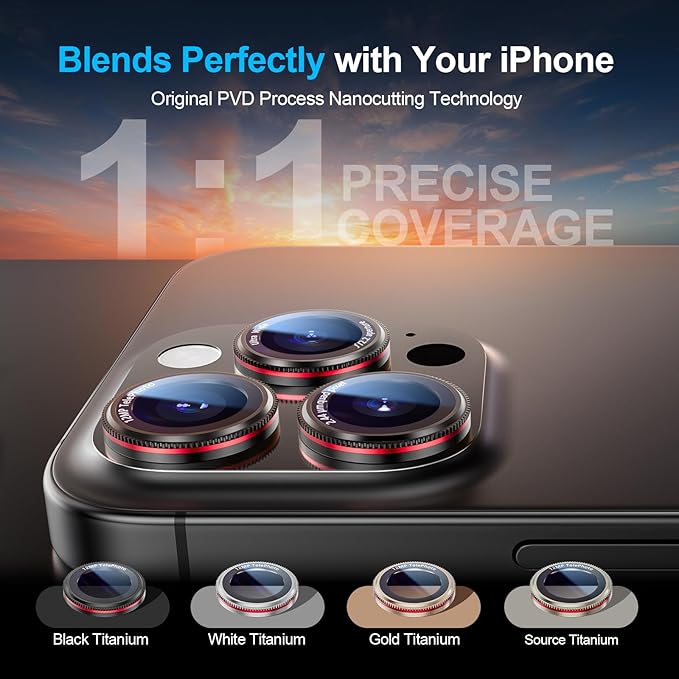 X-it 2 Pack Camera Lens Protector, Shatterproof Anti-Scratch Ultra HD Camera - Image 4