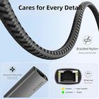 USB 3.0 Ethernet Adapter, WALNEW 1000Mbps Gigabit USB to Ethernet LAN Network - Image 4