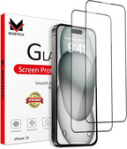 Screen Protector Tempered Glass Compatible by MASETECH