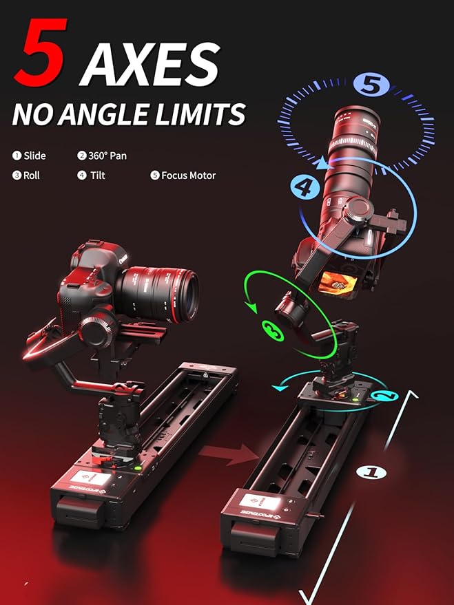 IFOOTAGE Shark Slider Nano II 660 Motorized Camera Slider - Image 2