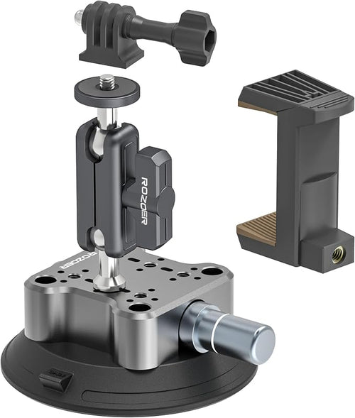 4.5" Suction Cup Camera Mount Universal Car Mount by ROZOER