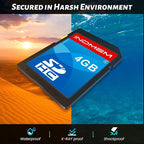 INDMEM SD Card 4GB, 8 Packs Class 4 4GB Flash Memory Card MLC Standard Secure - Image 4