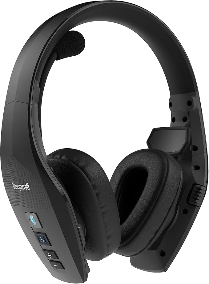 BlueParrott S650-XT Bluetooth Wireless Headphones 96% Noise Canceling Over Head - Image 4