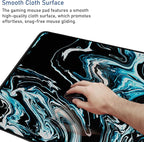 Gaming Mouse Pad with Stitched Edges, Durable Non-Slip Natural Rubber Base - Image 5