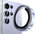 YWXTW S25 Ultra Camera Lens Cover, 9H Tempered Glass Upgraded Metal Edging by YWXTW