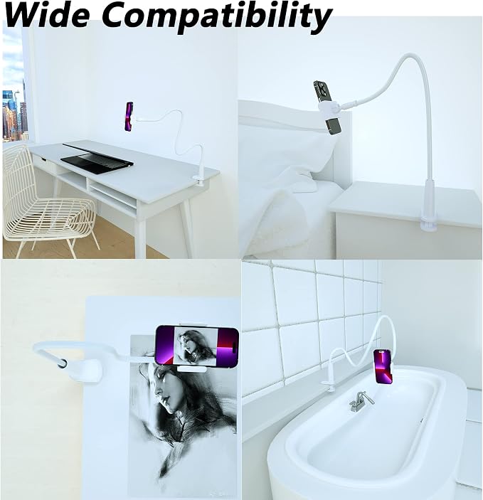 MAGIPEA Cell Phone Clip Bed Stand Holder, - Image 7