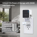 256GB USB Flash Drive & Outlet Wall Mount - Image 2