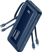 Portable Charger with Built in Cables, Slim 10000mAh Fast Charging 22.5W Power by Unknown