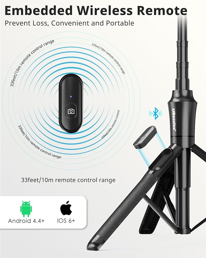 UBeesize 72'' Magnetic Tripod for iPhone - Image 3