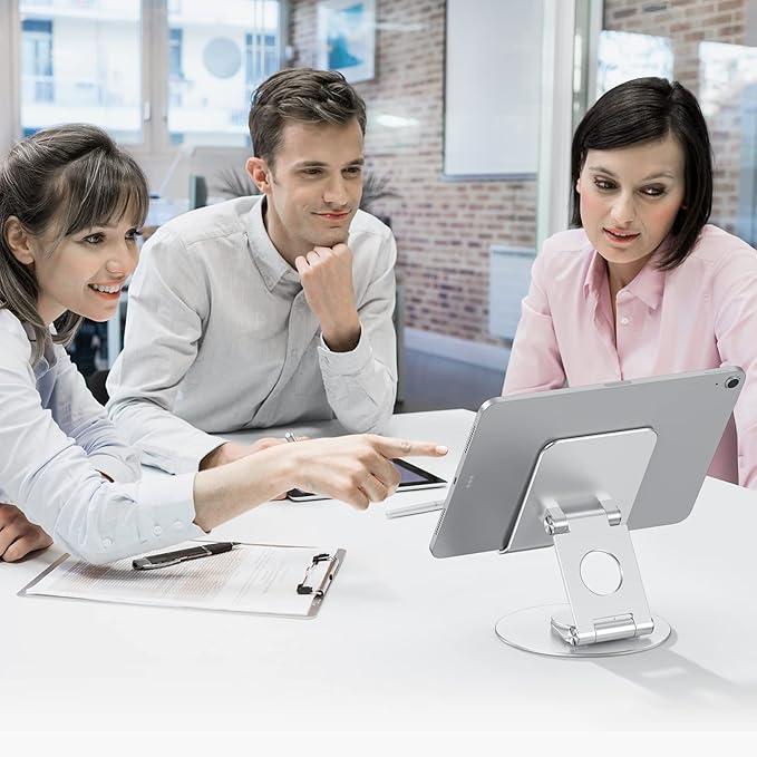 OMOTON Swivel Tablet Stand for iPad - Image 4