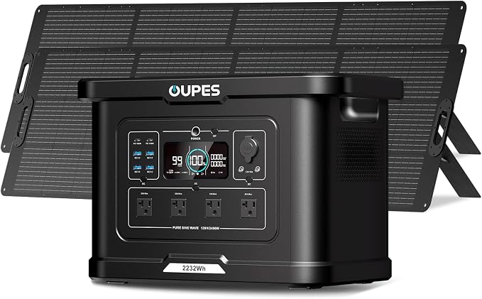 OUPES Exodus 2400 Solar Generator by OUPES