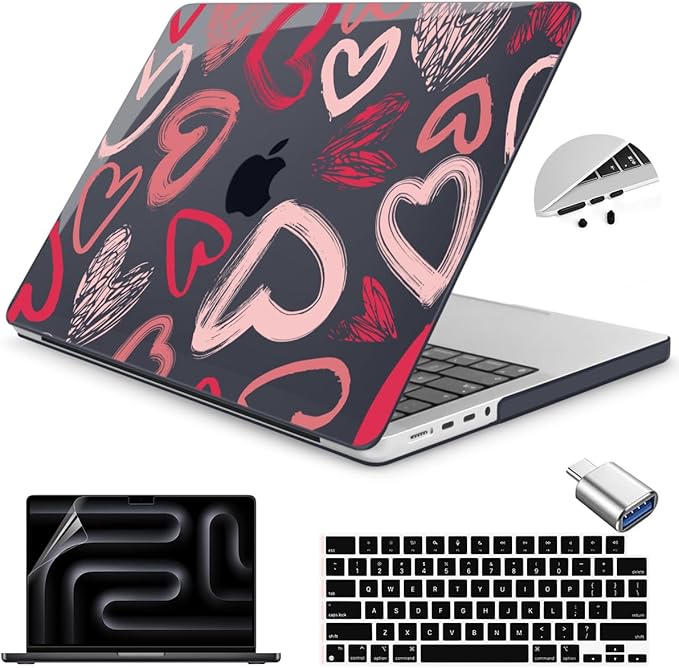 Teryeefi Design Case for MacBook Pro 14 inch 2025 2024 2023 2021 Release M4 by Teryeefi