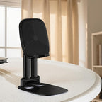 DEERLAMN Cell Phone Stand for Desk, Height Adjustable Cell Phone Holder - Image 2