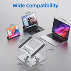 Adjustable Laptop Stand for Desk, Ergonomic Riser - Image 6