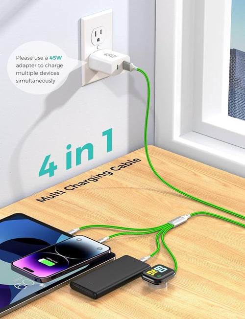 2Pack Travel Essentials Multi Charging Cable - Image 2