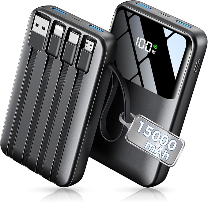 Power Bank, 15000mAh Portable Charger by Unknown