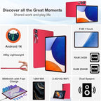 Android 14 Tablet 11 Inch Tablets, 24GB RAM 256GB ROM, Octa-Core Tablets - Image 2