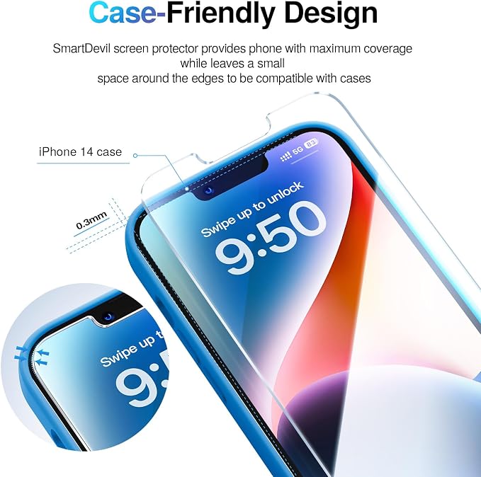 SMARTDEVIL 2 Pack Screen Protector - Image 7