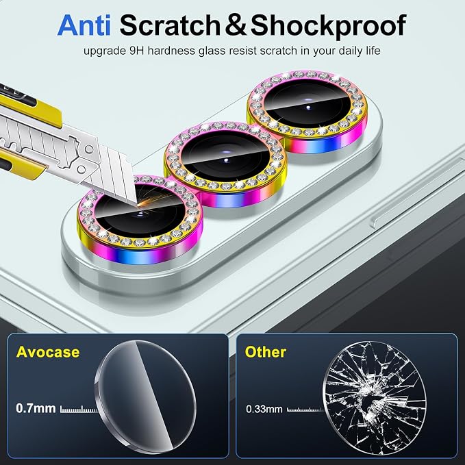 for Samsung Galaxy Z Fold 7 Camera Lens Protector, Individual Metal Ring - Image 3
