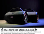 Rockville SONIC-50L Portable Bluetooth Speaker, 50W Stereo Sound, Dual LED Rings - Image 4