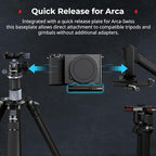 SmallRig Mount Plate for AirTag, Quick Release Camera Mount Baseplate for - Image 5