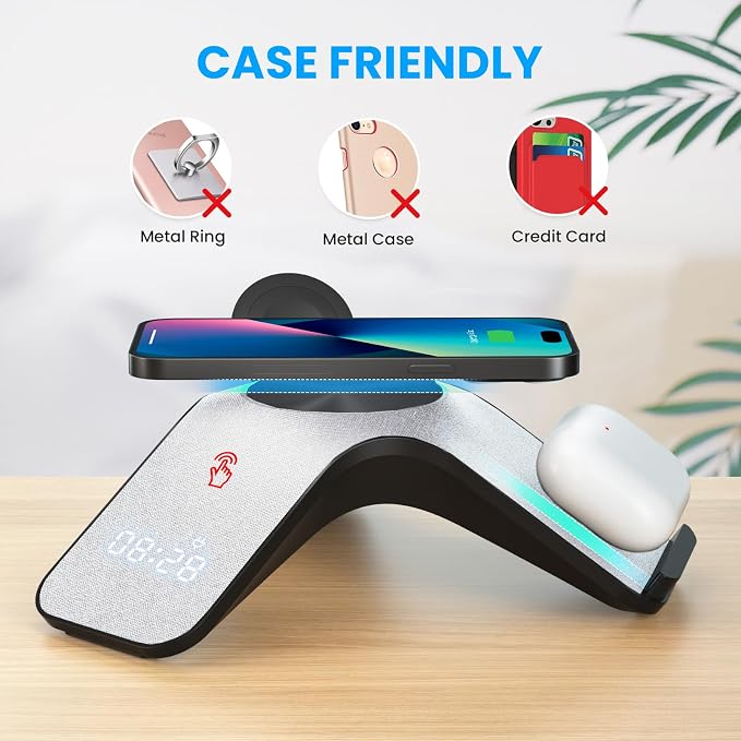 YLF Fast Wireless Charger Station 5 in 1 - Image 4