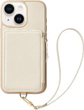 ZVE Wallet Case for iPhone 15, Phone Case by ZVE