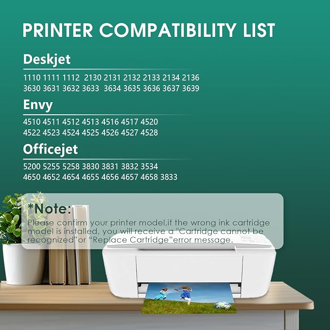 63XL Ink Cartridges Black and Color Replacement - Image 3