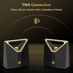 BUGANI Brief Plus Bluetooth Speaker Portable 80W, 12H Long Playtime, Supports - Image 7