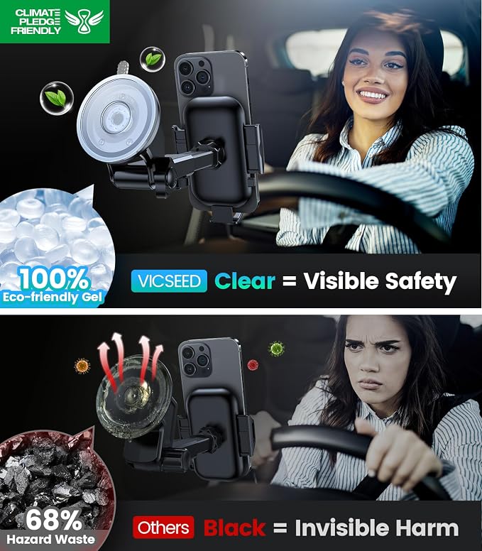 VICSEED Phone Holders for Your Car 2025 Upgraded Car Phone Holder Mount Truck - Image 8