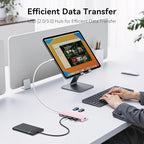 USB C Hub HDMI USB Adapter, 9 in 1 Dock - Image 5